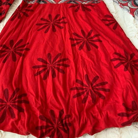 Desigual Youth Long Sleeve Dress 🌺Size 9/10 Girls - Picture 8 of 10